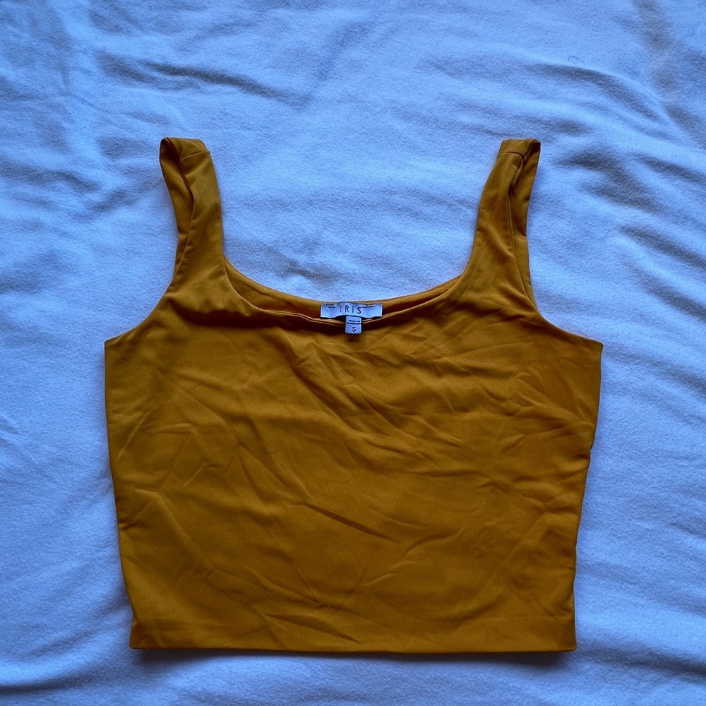 Mustard Yellow Women's Tank Top